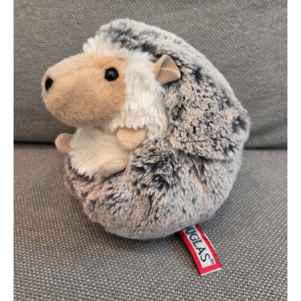 Douglas Spunky Hedgehog Mini Plush Stuffed Animal Toy 5''